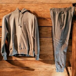 Champion fleece hoodie and Joggers